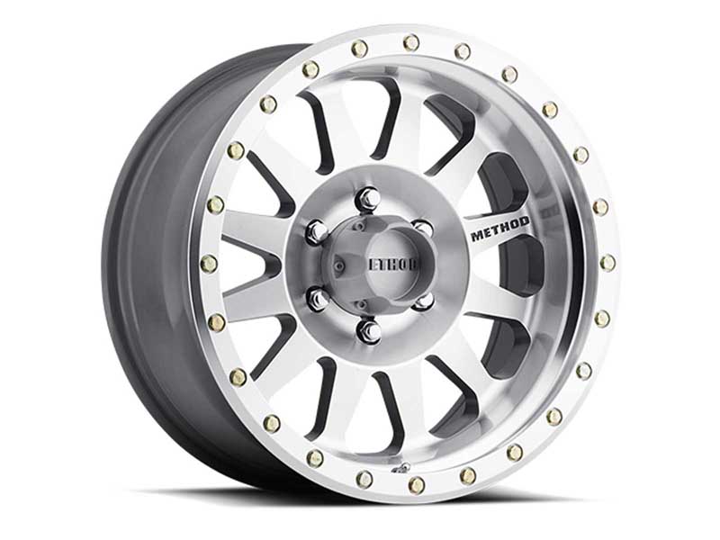 Method MR30468060300 16x8 Double Standard MR304 6 x 139.7 Offset 0 Lip 2.76 Machined SL Clear Coat