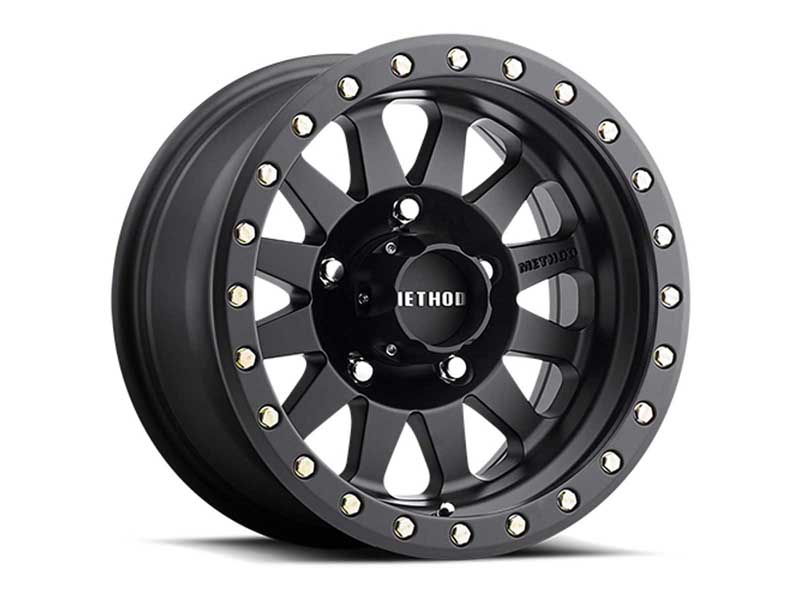 Method Wheels MR30478550500 17x8.5 Double Standard MR304 5 x 127 Offset 0 Lip 3.07 Matte Black MB