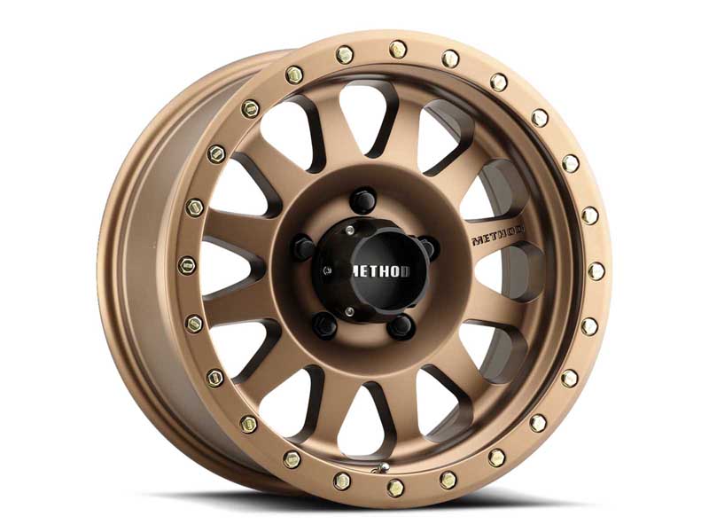 Method Race Wheels MR30478550900 17x8.5 Double Standard MR304 5 x 127 Offset 0 Lip 3.07 Bronze BRZ