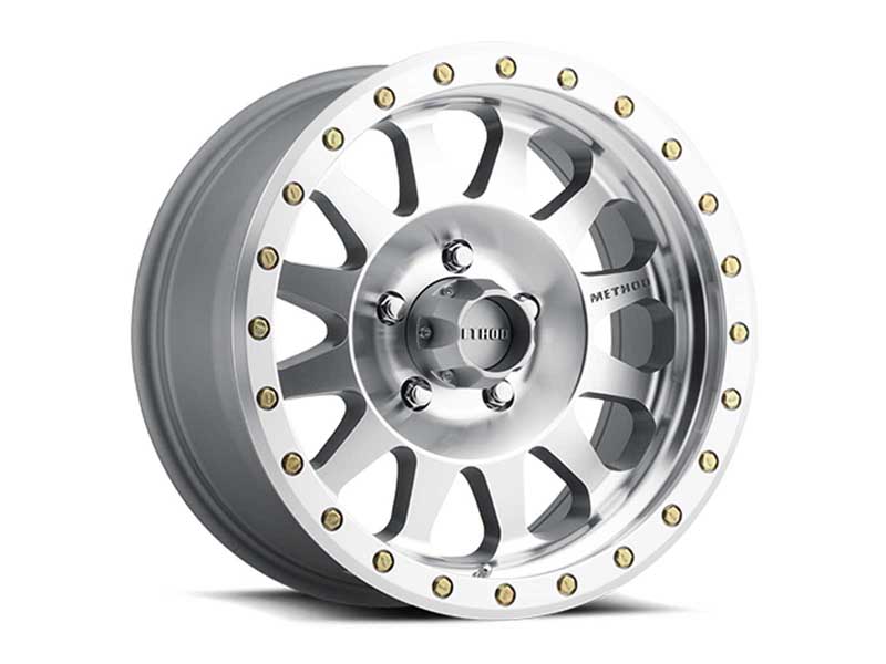 Method MR30478555300 17x8.5 Double Standard MR304 5 x 139.7 Offset 0 Lip 2.6 Machined SL Clear Coat