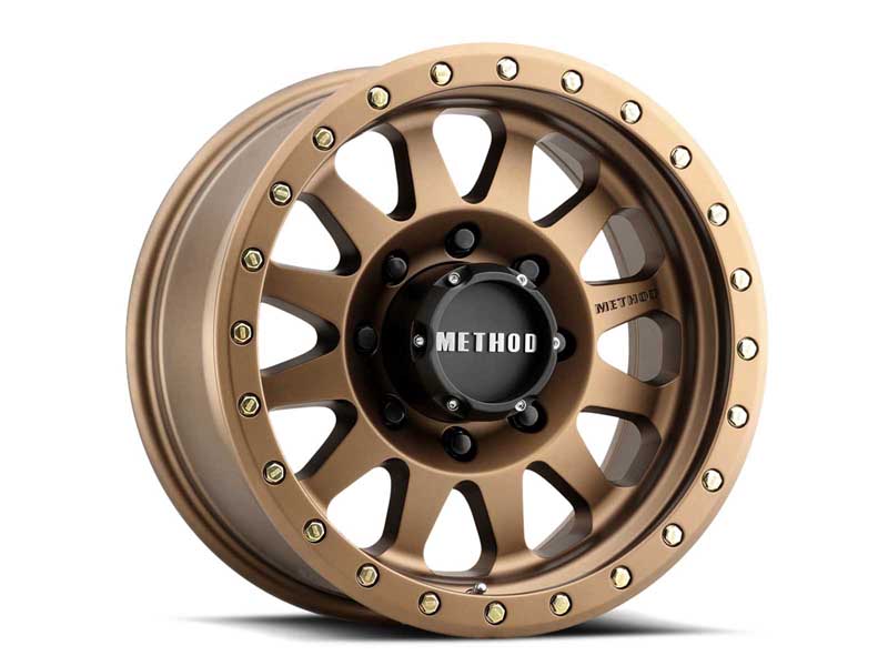Method Race Wheels MR30478580900 17x8.5 Double Standard MR304 8 x 165.1 Offset 0 Lip 2.6 Bronze BRZ