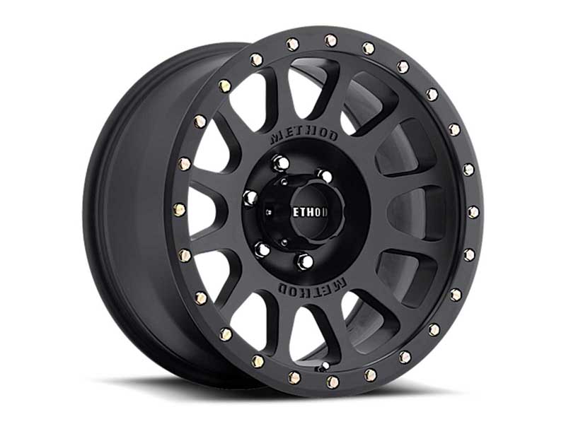 Method Race Wheels MR30568060500 16x8 NV MR305 6 x 139.7 Offset 0 Lip Size 1.57 Matte Black MB