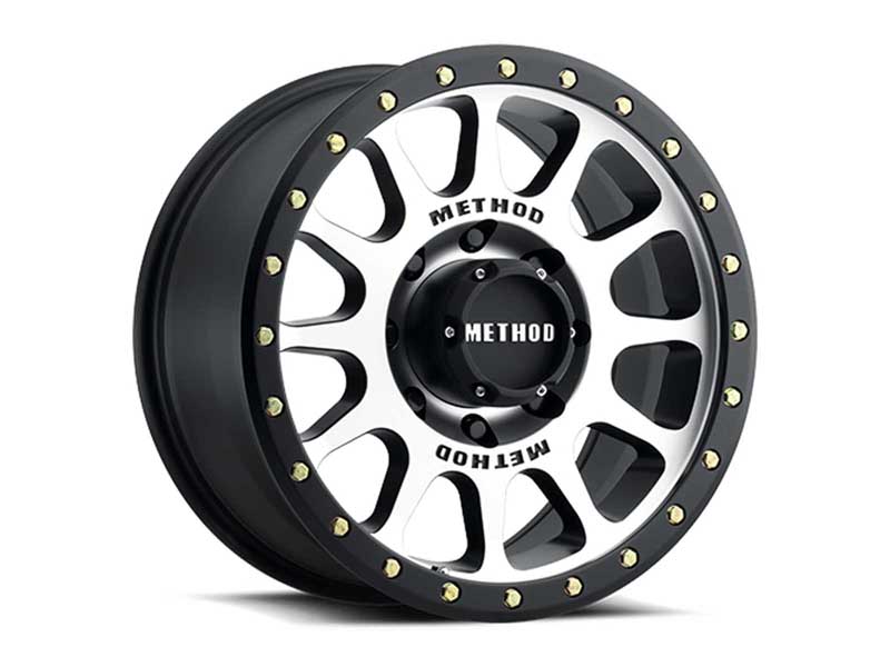 Method MR30578587300 17x8.5 NV MR305 8 x 170 Offset 0 Lip 1.3 Black BM Machined Face-Black Ring