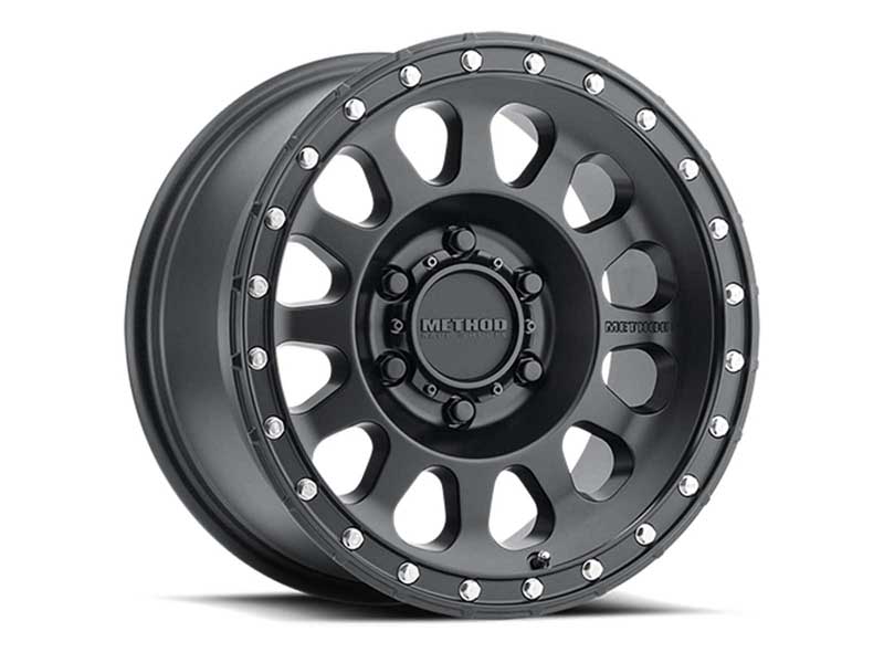 Method Race Wheels MR31521060518N 20x10 MR315 6 x 139.7 Offset -18 Lip Size 3.27 Matte Black MB