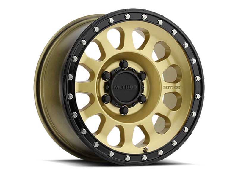 Method Race Wheels MR31578516100 17x8.5 MR315 6 x 135 Offset 0 Lip 1.65 Gold GD Black Street Loc