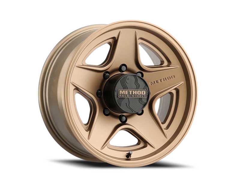 Method Race Wheels MR31929088918 20x9 MR319 Bolt Pattern 8 x 180 Offset 18 Lip Size 1.06 Bronze BZ