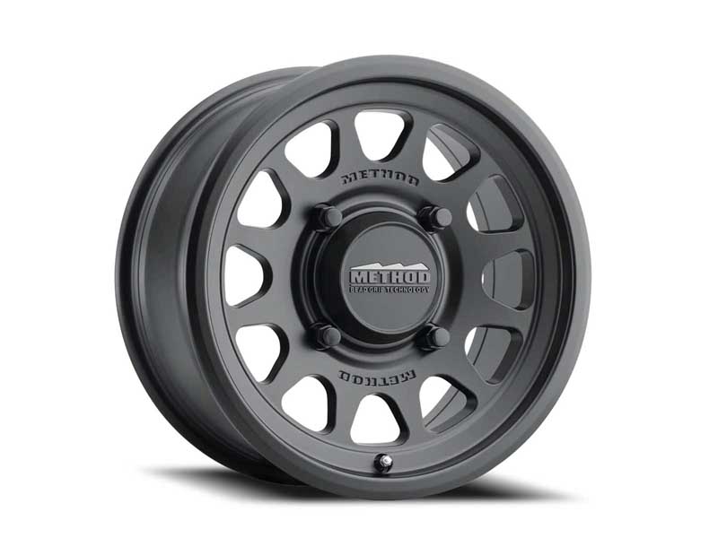 Method Race Wheels MR41451046564 15x10 MR414 Bead Grip UTV 4 x 156 Offset 25 Lip 2.72 Matte Black MB