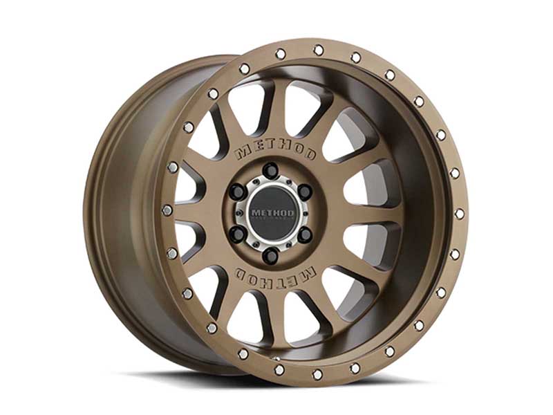 Method Race Wheels MR60521060924N 20x10 NV MR605 Bolt Pattern 6 x 139.7 Offset -24 Bronze BRZ
