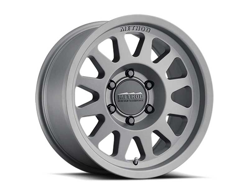 Method Race Wheels MR70378558835 17x8.5 Bead Grip MR703 5 x 150 Offset 35 Lip 0.79 Gloss Titanium SL