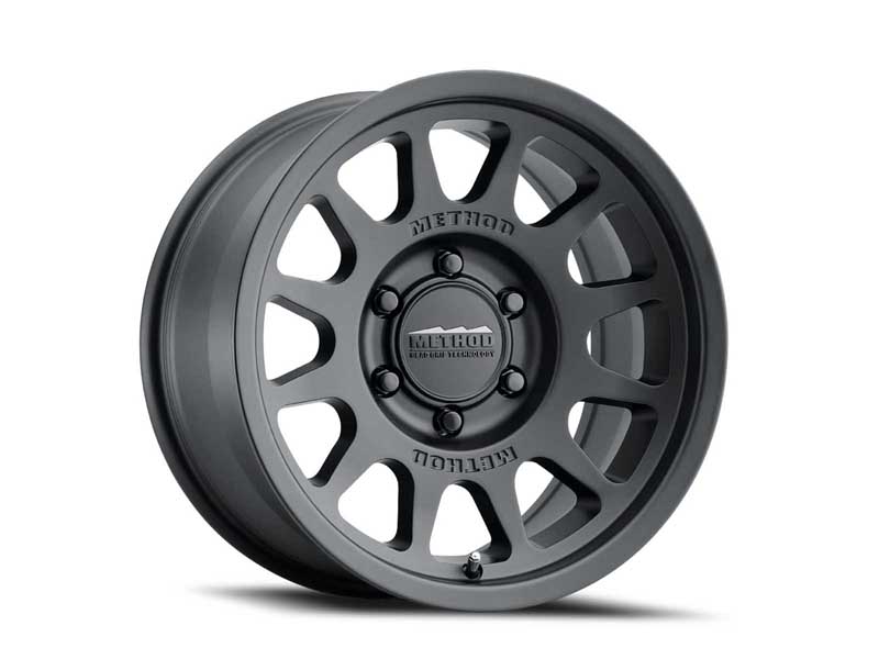 Method Race Wheels MR70379060512N 17x9 Bead Grip MR703 6 x 139.7 Offset -12 Lip 1.18 Matte Black MB