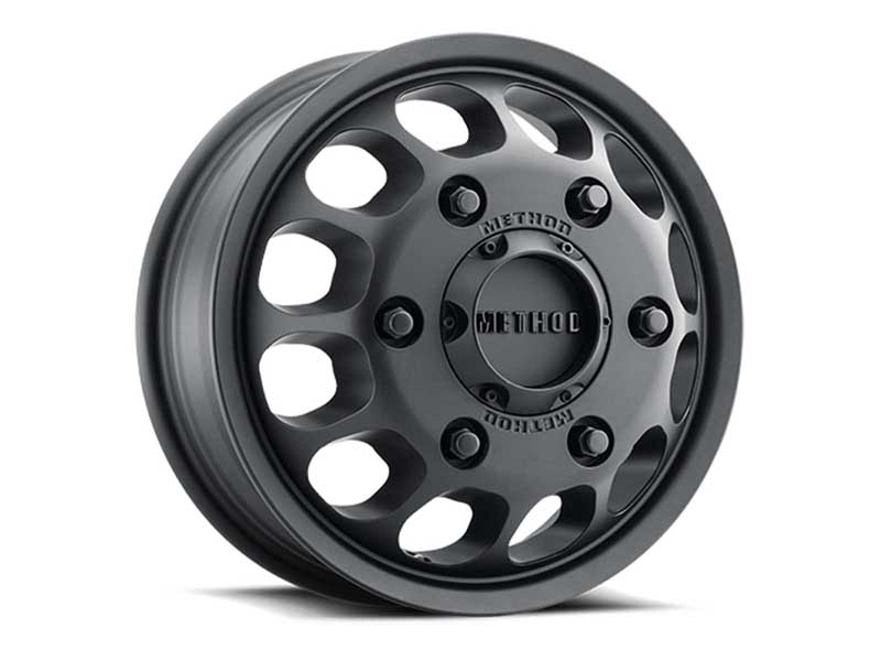 Method Race Wheels MR901655925117 16x5.5 MR901 Front Dually 6 x 205 Offset 117 Lip 0.2 Matte Black