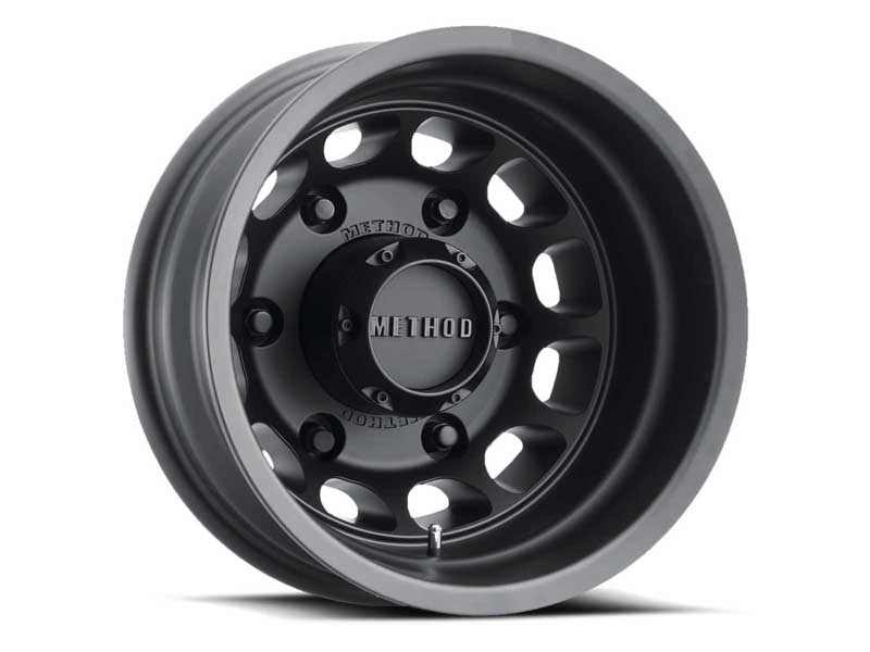 Method MR901655925138N 16x5.5 MR901 Outer Rear Dually 6 x 205 Offset -138 Lip 1.77 Matte Black