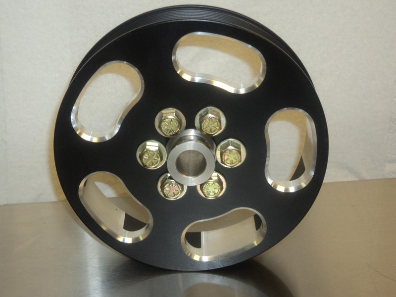 MTI Racing 6RibPS Billet Power Steering Pulley 2010 2011 2012 2013 Camaro