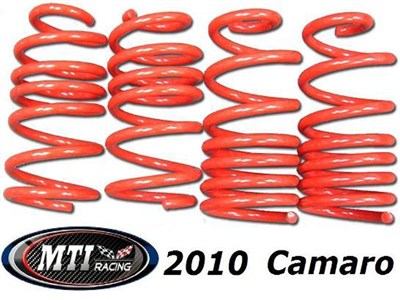 MTI Racing Cam10SportSpr Sport Lowering Springs 2010 2011 2012 2013 Camaro