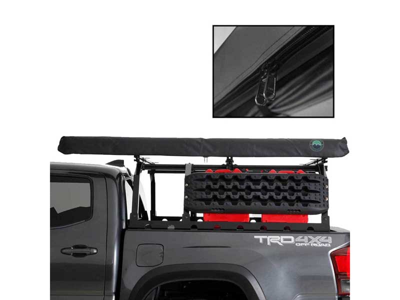 Overland Vehicle Systems 18059909 Nomadic Awning 2.5 8.0 ft. with Black Cover