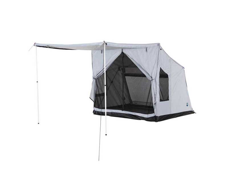 Overland Vehicle Systems 18252520 LD P.S.T. Portable Safari Ground Tent Large, Grey Body & Grey Trim