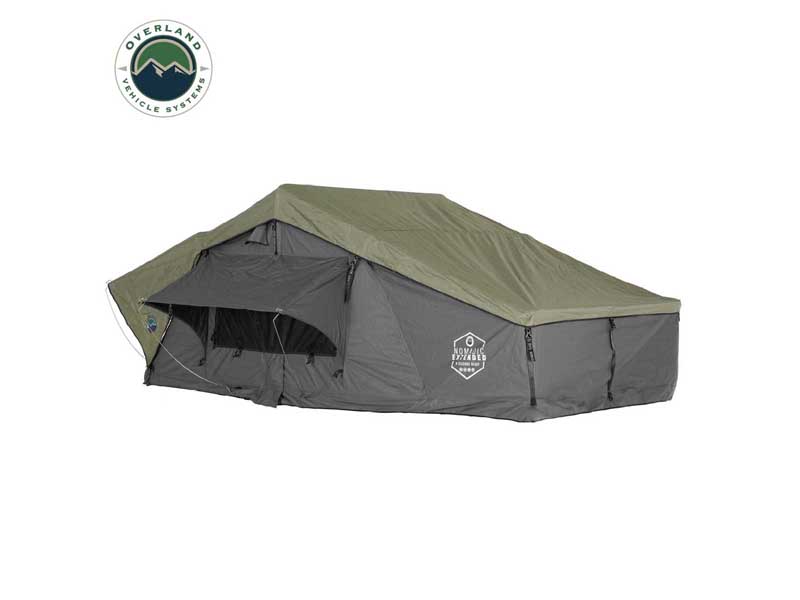 Overland Vehicle Systems 18349936 Extended Roof Top Tent The Perfect 4 Person Roof Top Tent
