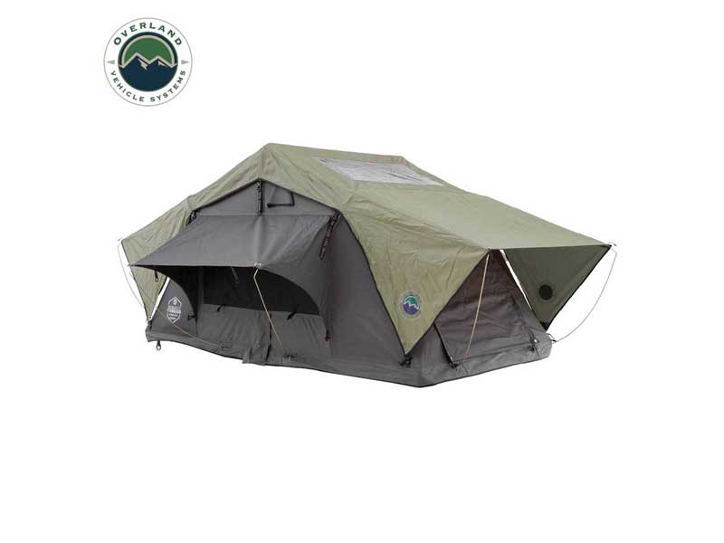 Overland Vehicle Systems 18439936 Nomadic 3 Standard Roof Top Tent 3 Person Roof Top Tent