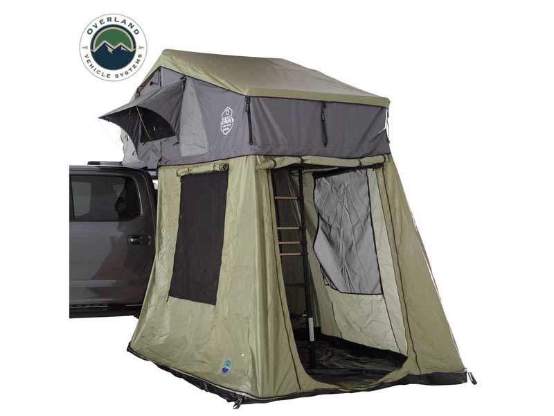 Overland Vehicle Systems 18549936 Nomadic 4 Roof Top Tent Annex 4 Person Roof Top Tent Annex