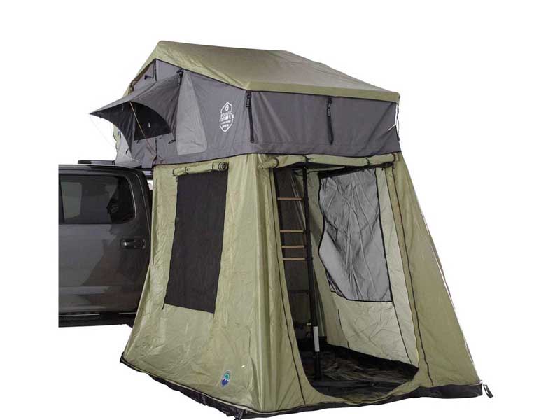Overland Vehicle Systems 18631936 HD N3E Nomadic 3 Extended Roof Top Tent & Annex Room Combo