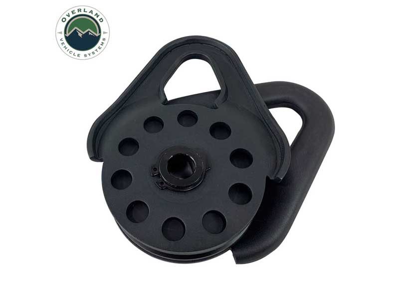 Overland Vehicle Systems 19139805 Snatch Block Pulley Standard Universal