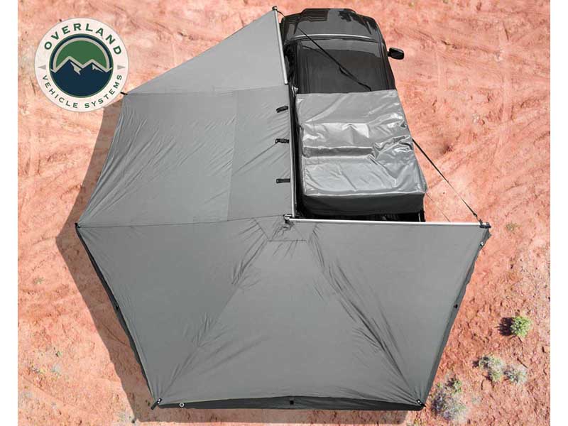 Overland Vehicle Systems 19539907 Nomadic Awning 270 Awning with Walls Driver side