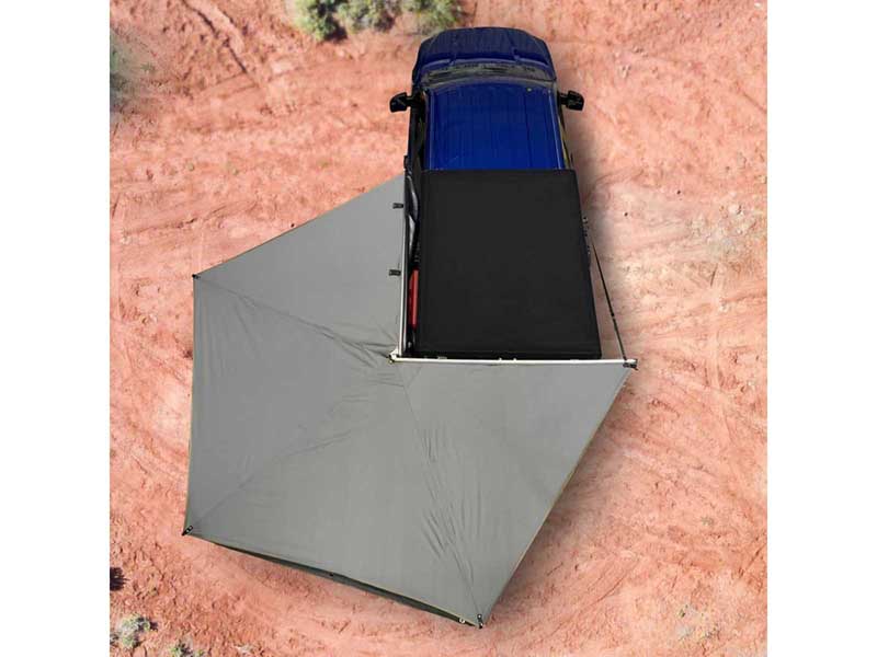 Overland Vehicle Systems 19579907 Freestanding 270 LT Degree Awnings With Walls Driver Side