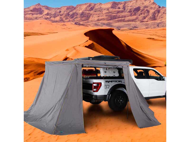 Overland Vehicle Systems 19579908 Nomadic 270 Awning Wall 2-Piece Kit for Driver Side