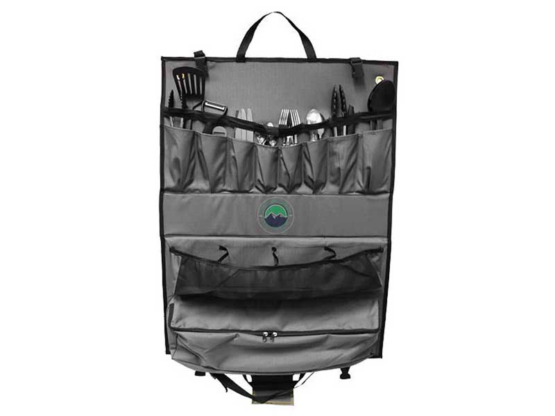 Overland 21010505 Overland Kitchen Kit 24 Piece Cooking & Utensil Kit Hanging Carrying Case