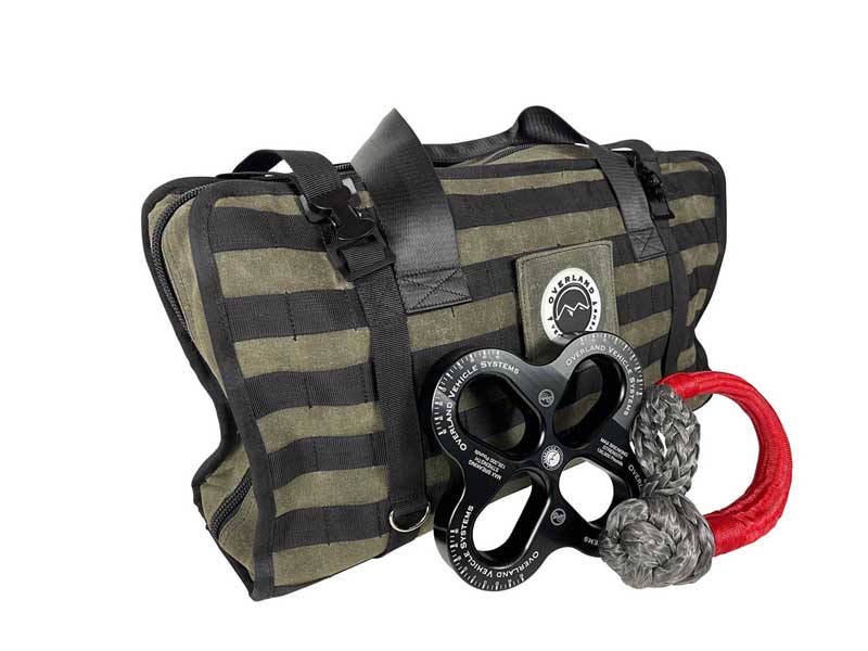Overland Vehicle Systems 21179941 Organize With Wax Canvas Large Recovery Bag