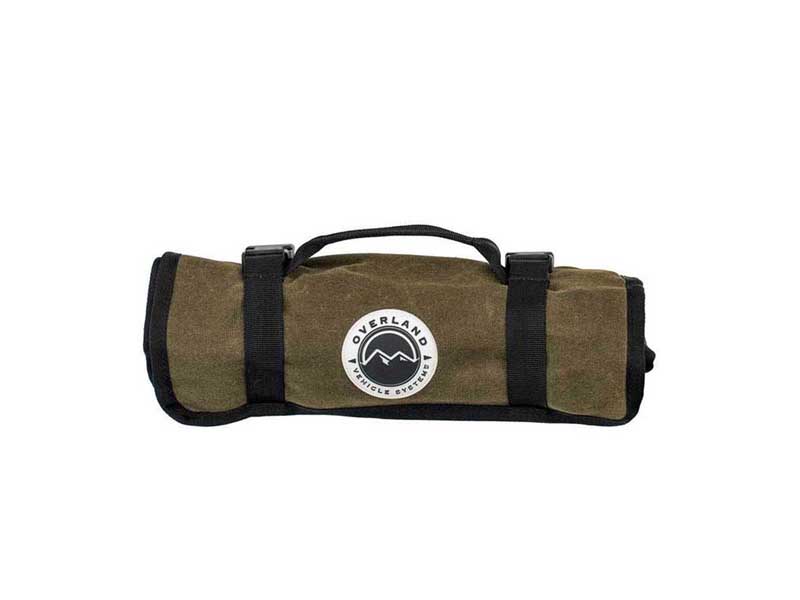 Overland Vehicle Systems 21219941 Large Wrench Tool Roll (24 Slot) Number 16 Waxed Canvas