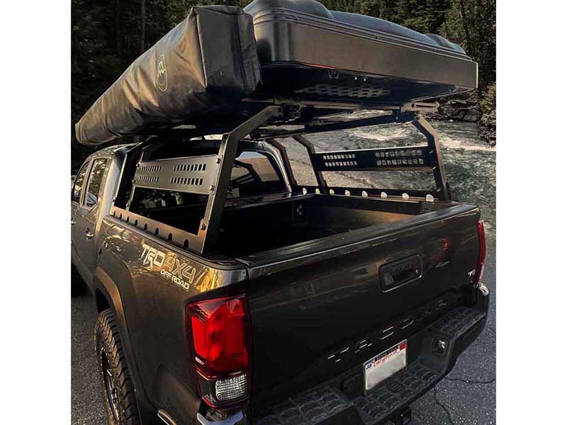 Overland Vehicle Systems 22030201 Discovery Rack with Side Cargo Plates, With Front Cargo Tray