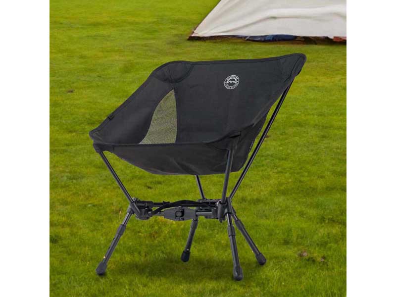 Overland Vehicle Systems 30100040 Compact Camping Chair with Collapsible Aluminum Frame