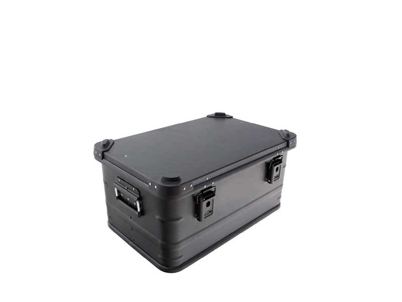 Overland Vehicle Systems 30100201 Aluminum Storage Box Durable 53QT Storage Solution