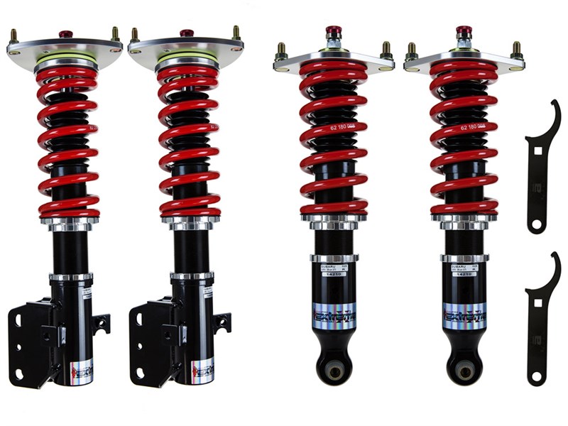 Pedders PED-160025 Extreme Xa Front & Rear Coilover Kit for 2008-2014 Subaru WRX/STi