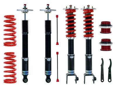 Pedders PED-160080 Extreme Xa Front & Rear Coilover Kit for 2011-up Challenger Charger 300C RWD