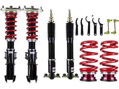 Pedders PED-160099 Extreme Xa Front & Rear Coilover Kit for 2015-up Mustang S550