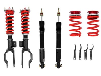 Pedders PED-161002 Extreme Xa Front & Rear Coilover Kit for 2017-up Tesla Model 3 AWD
