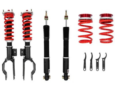 Pedders PED-161003 Extreme Xa Front & Rear Coilover Kit for 2017-up Tesla Model 3 RWD