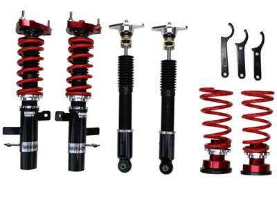 Pedders PED-161438 Extreme Xa Front & Rear Coilover Plus Kit W/Camber Plates 2013-2018 Focus ST
