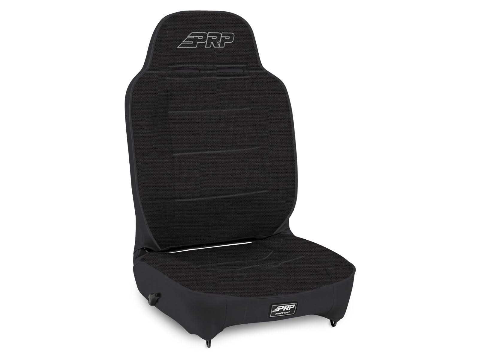PRP Seats A13011045-50 Enduro High Back Reclining Suspension Seat Passenger Side All Black
