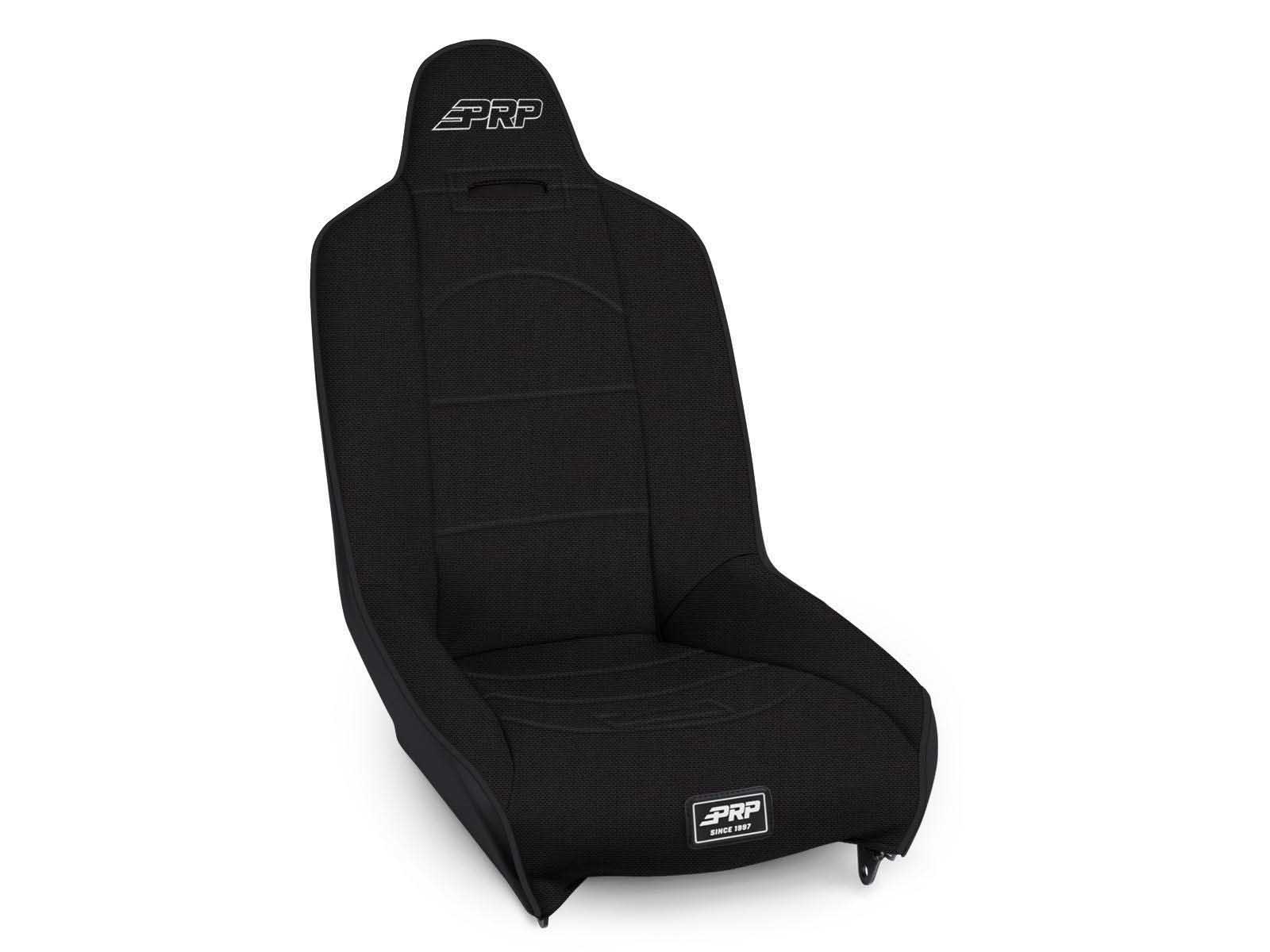 PRP Seats A150110-50 Roadster High Back Suspension Seat All Black 201 201 50 50 PRP Silver Out