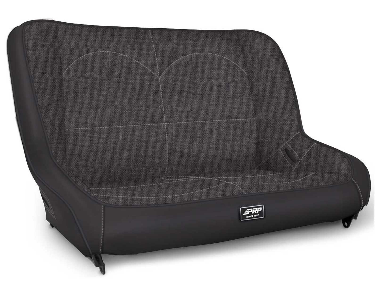 PRP Seats A3610-47-54 Low Back Rear Bench for Jeep JKU/JLU Gray