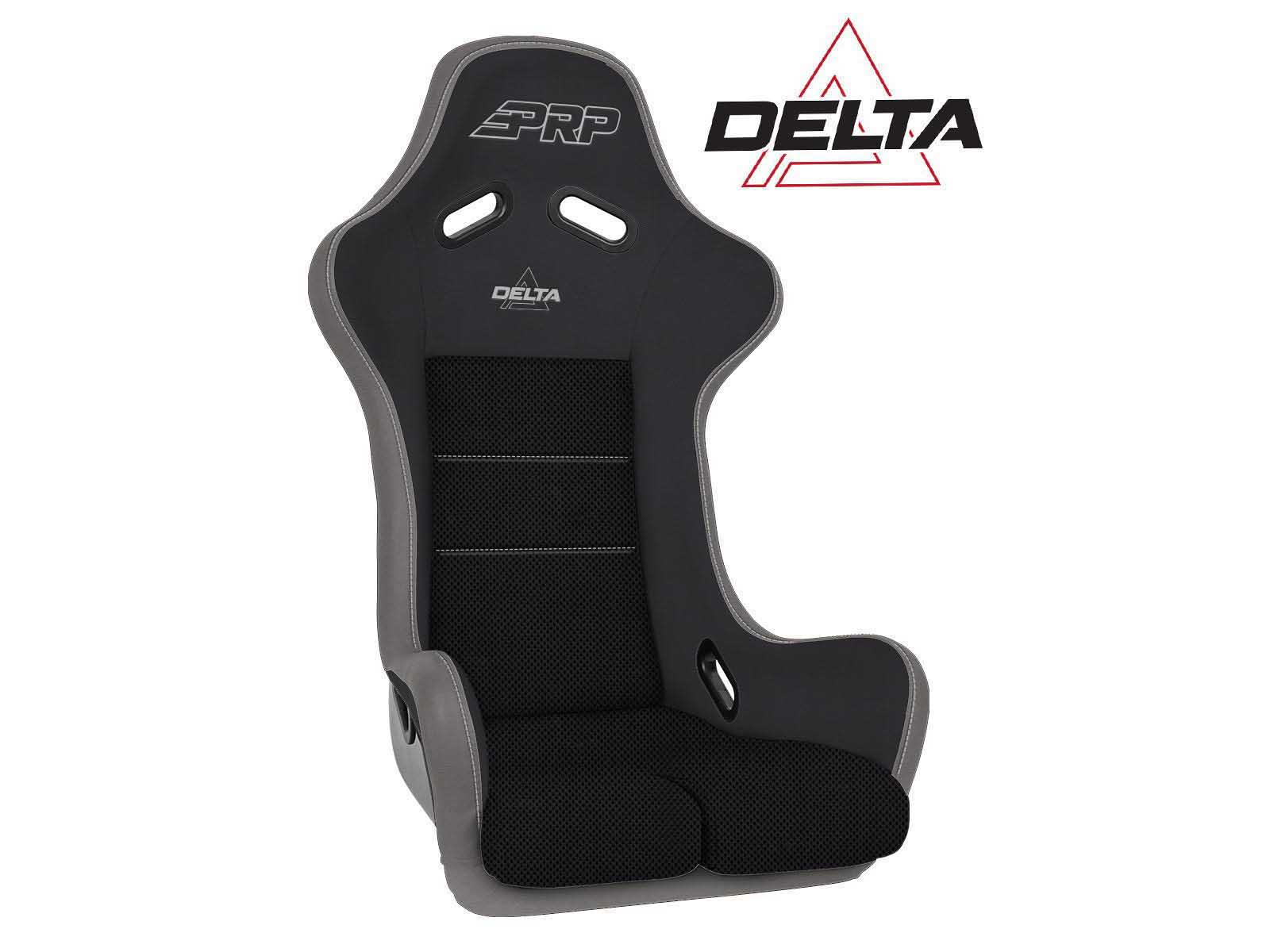 PRP Seats A37F-203 Delta Composite Seat Black and Gray