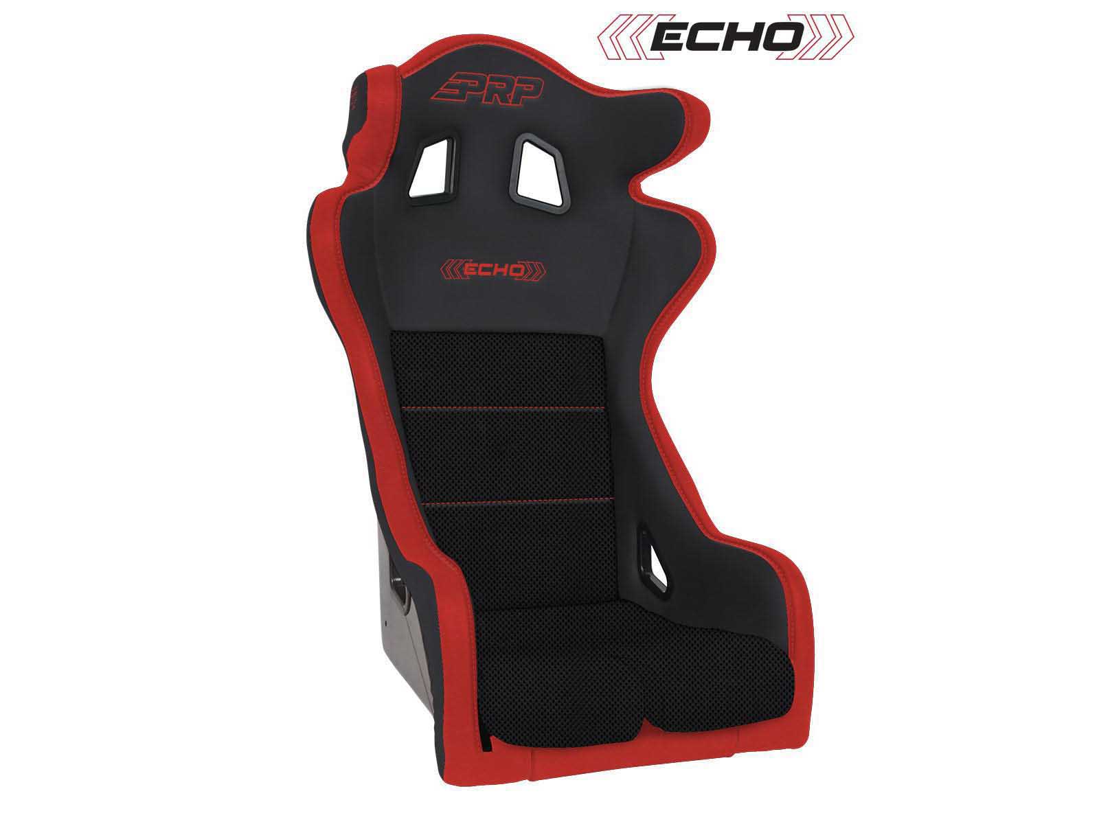PRP Seats A38-237 Echo Composite Seat Black and Red