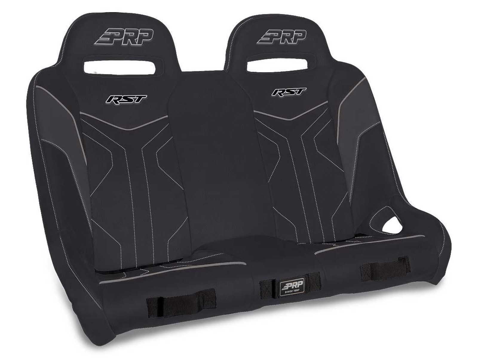 PRP Seats A4901-203 RST Rear Suspension Bench for RZR XP4 1000 XP4 Turbo XP4 Turbo S Black and Gray
