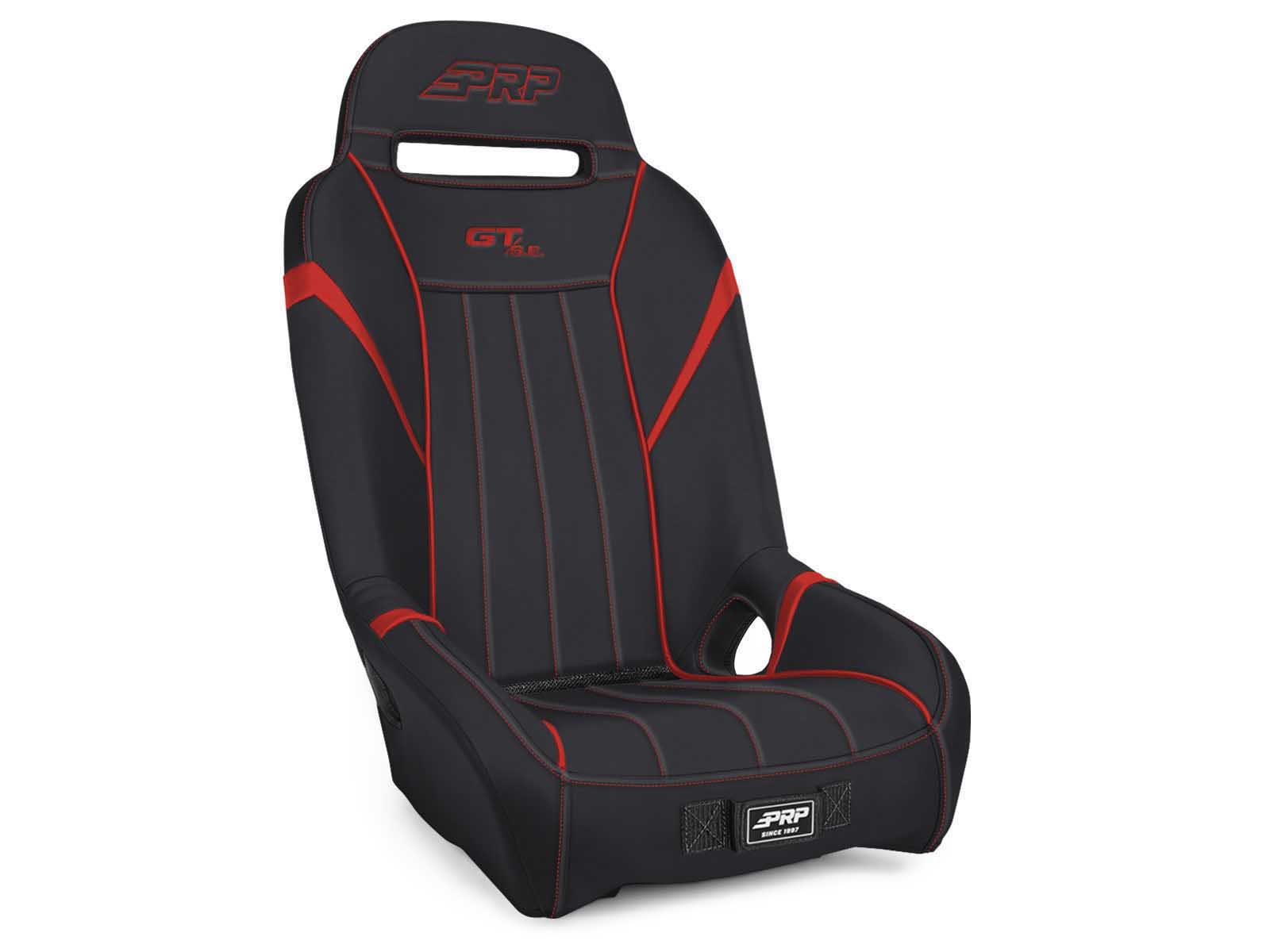 PRP Seats A5701-PORXP-204 GT/S.E. Suspension Seat, Black and Red