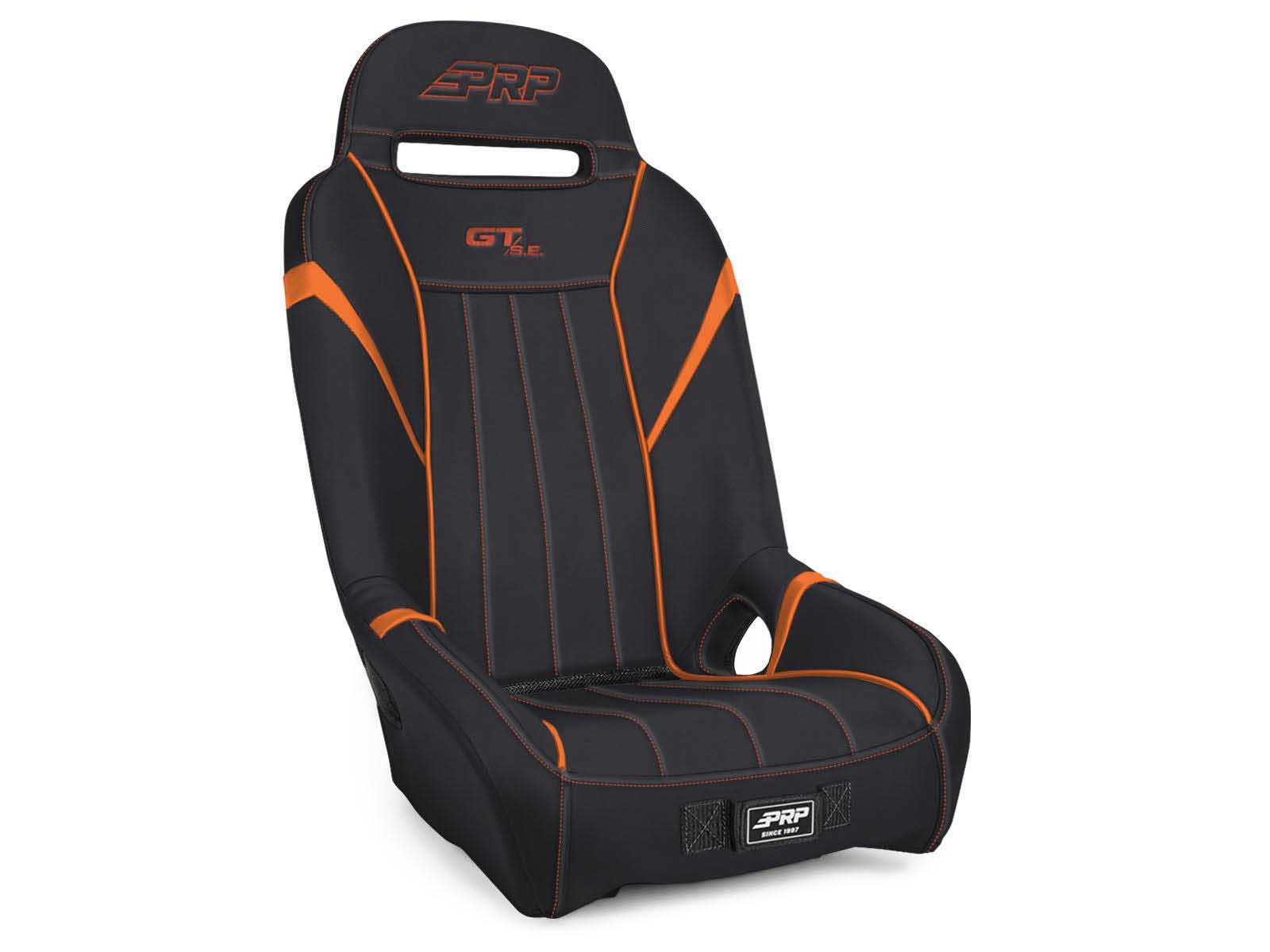 PRP Seats A5701-PORXP-207 GT/S.E. Suspension Seat Black and Orange