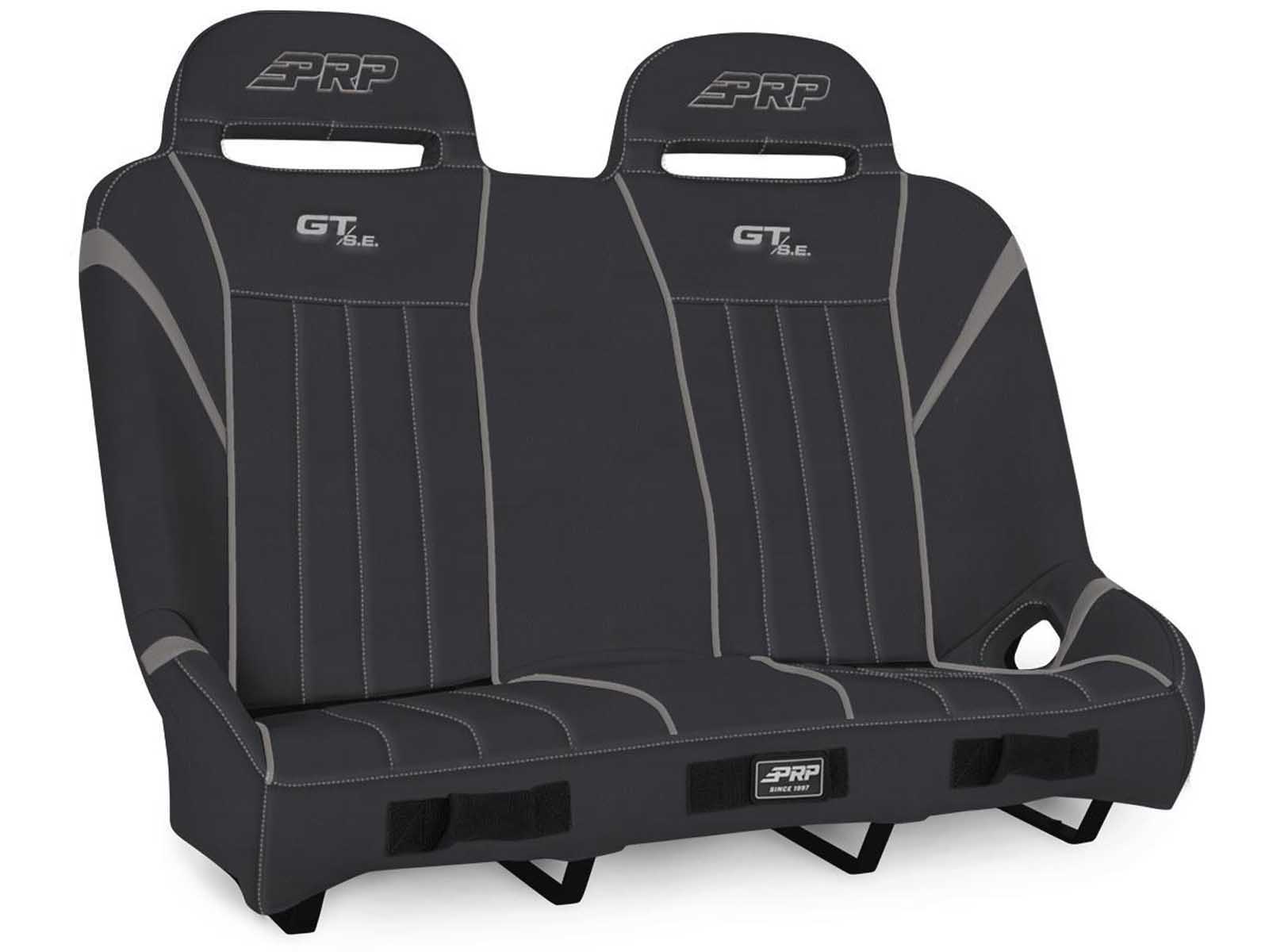 PRP Seats A60-203 GT/S.E. Suspension Bench for Polaris RZR Black and Gray