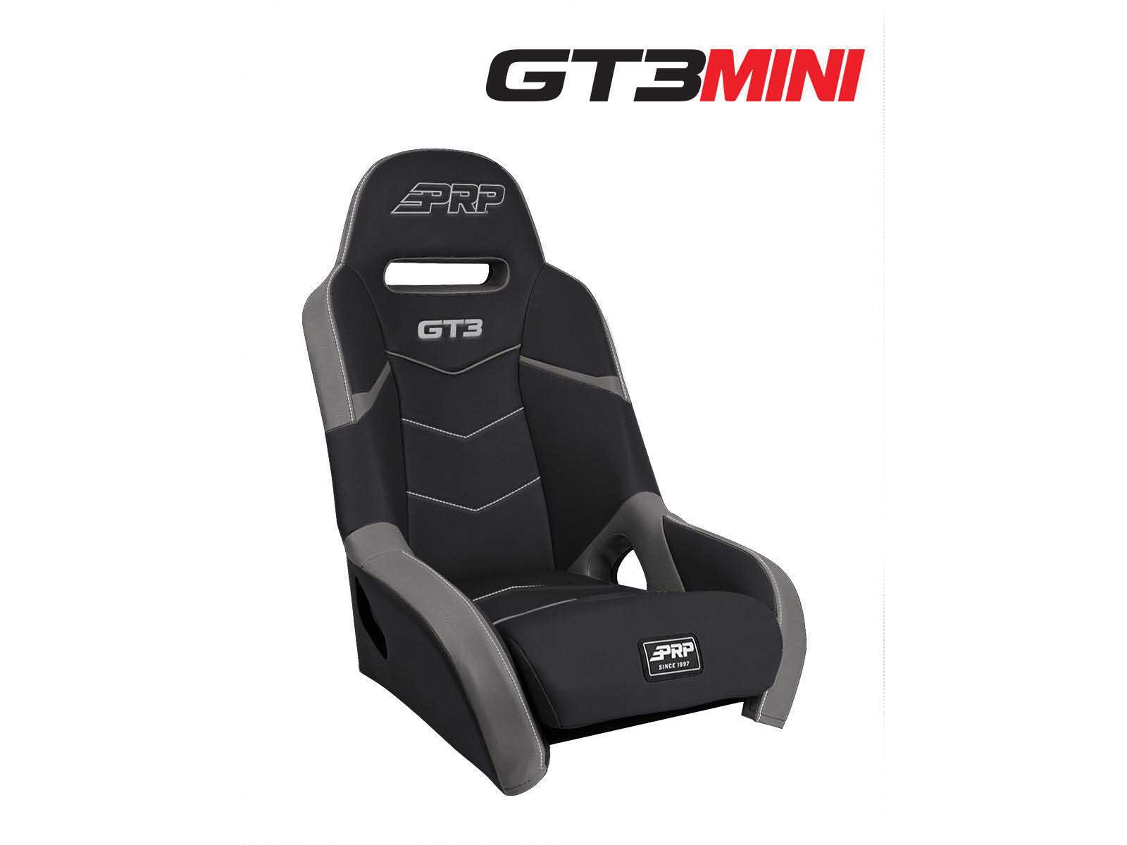 PRP Seats A7101-203 GT3 Mini Suspension Seat Gray